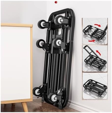 💪 Heavy-Duty Folding Cart – Multi-Purpose Hand Truck with Wheels for Home & Outdoor Use 🛒✨