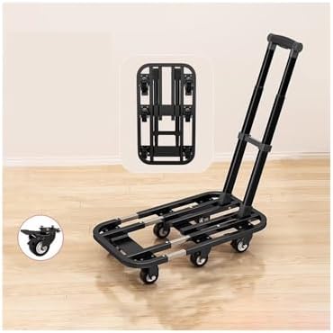 💪 Heavy-Duty Folding Cart – Multi-Purpose Hand Truck with Wheels for Home & Outdoor Use 🛒✨