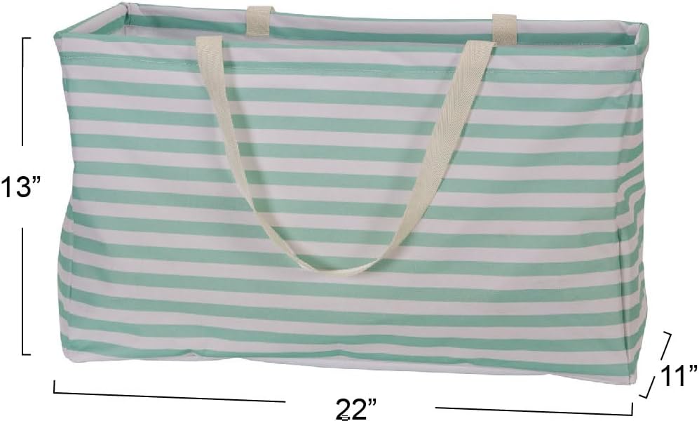 🌿 Foldable Reusable Shopping Bag – Heavy Duty Eco-Friendly Grocery Tote 🏡✨