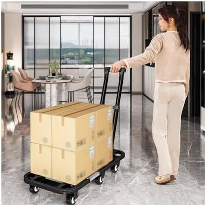 💪 Heavy-Duty Folding Cart – Multi-Purpose Hand Truck with Wheels for Home & Outdoor Use 🛒✨