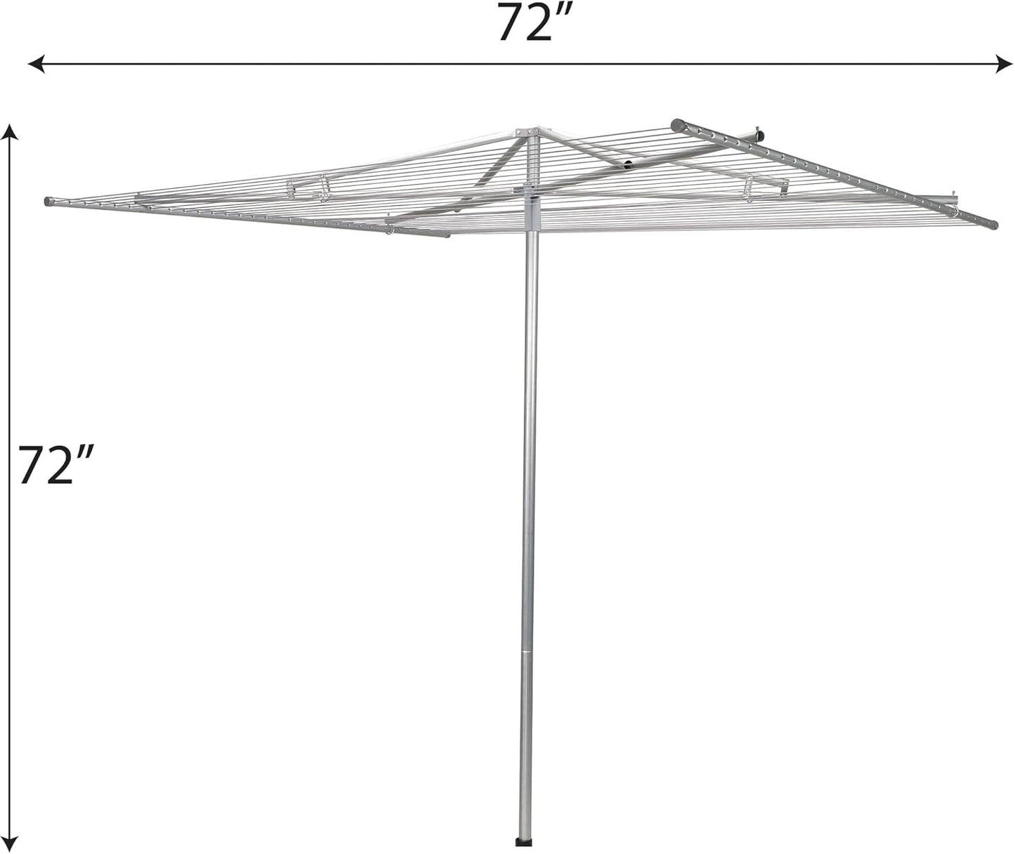 🌞 Outdoor Rotary Clothesline – Heavy-Duty Aluminum Dryer with 360° Rotation & Large Capacity 👕🌬️