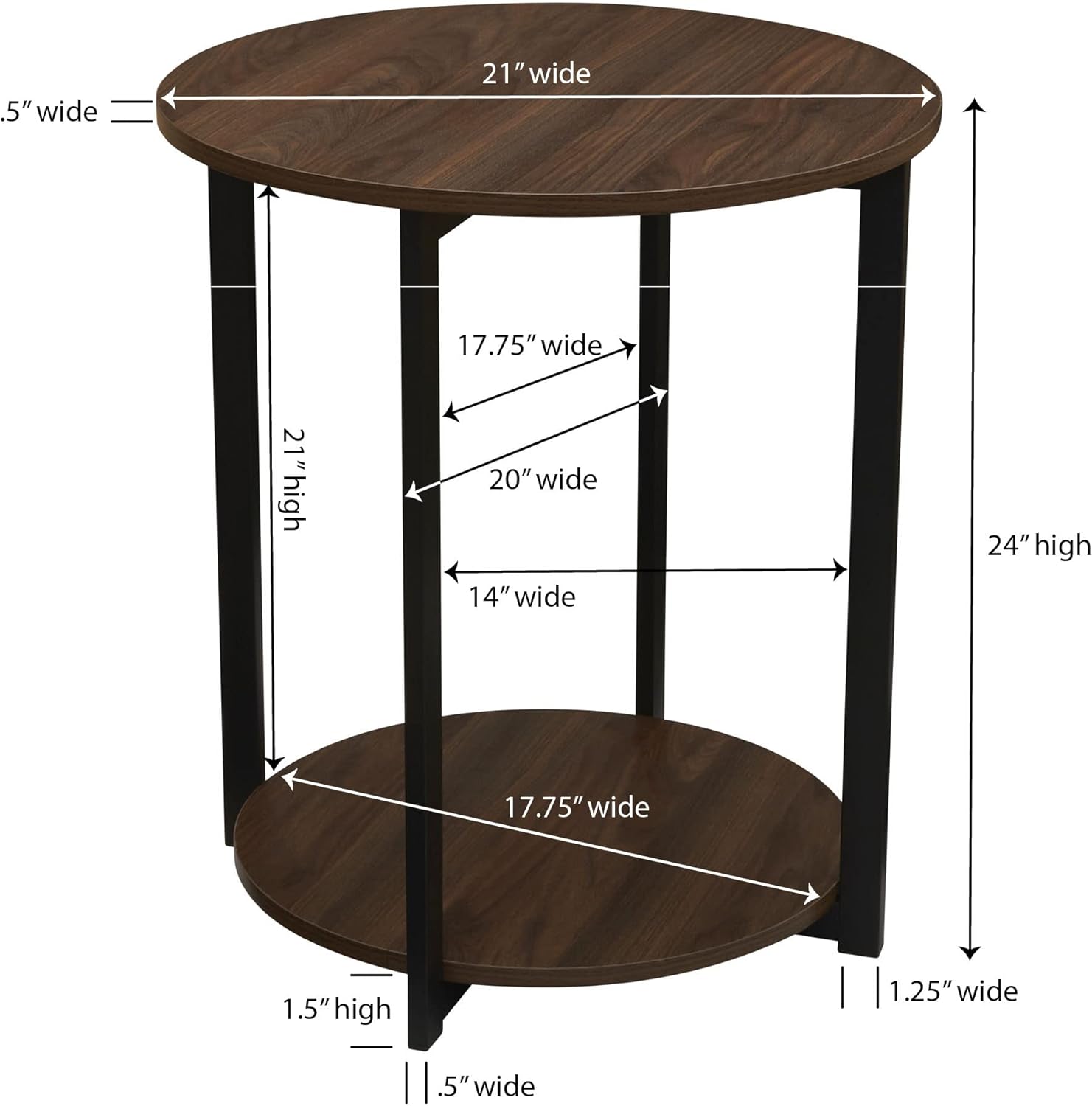 ✨ Wooden Display & Storage Shelf – Double Layer Organizer for Home 🪴