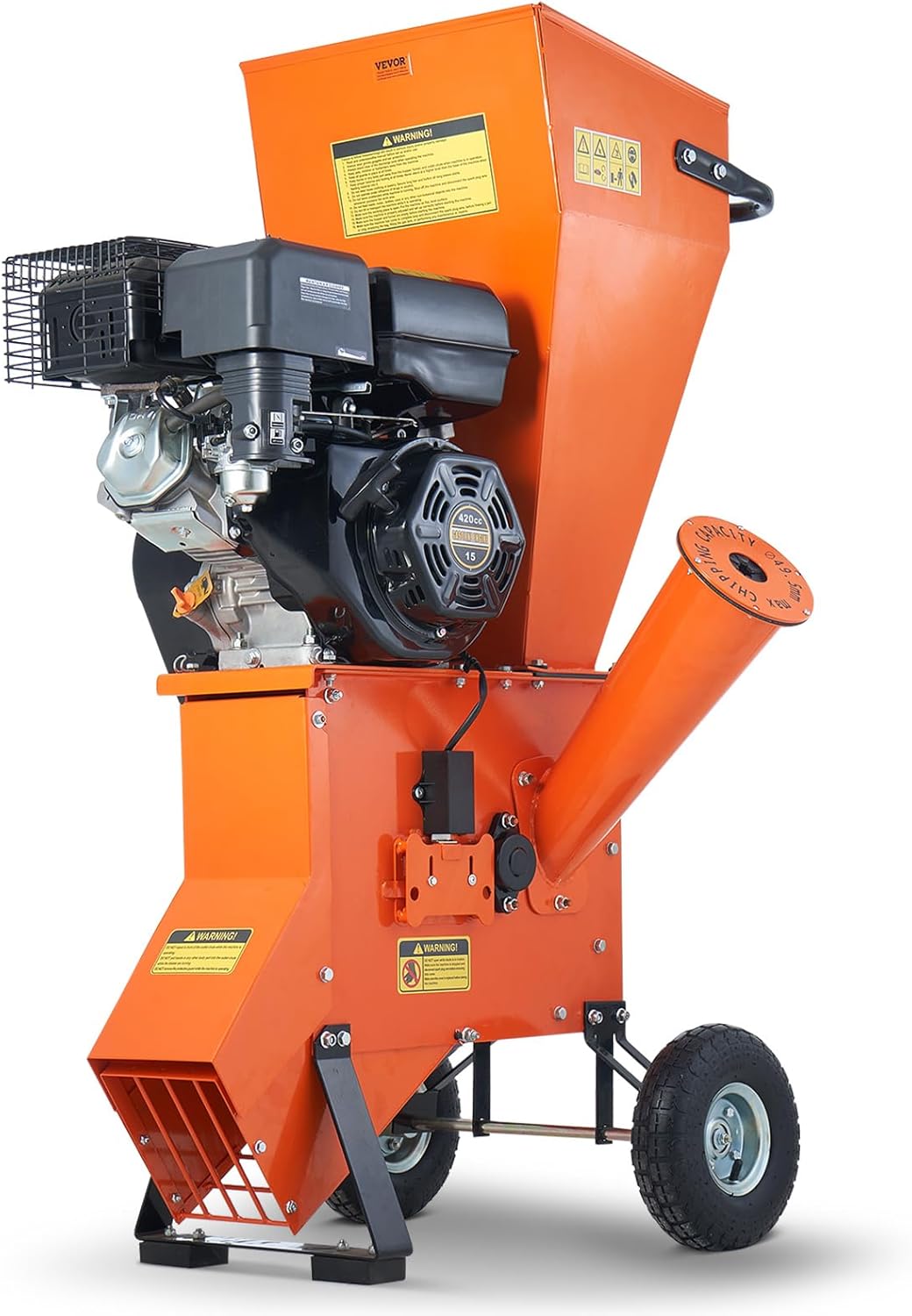 🌿 Electric Wood Chipper Shredder – Powerful Garden Branch & Leaf Mulcher ⚡🪵