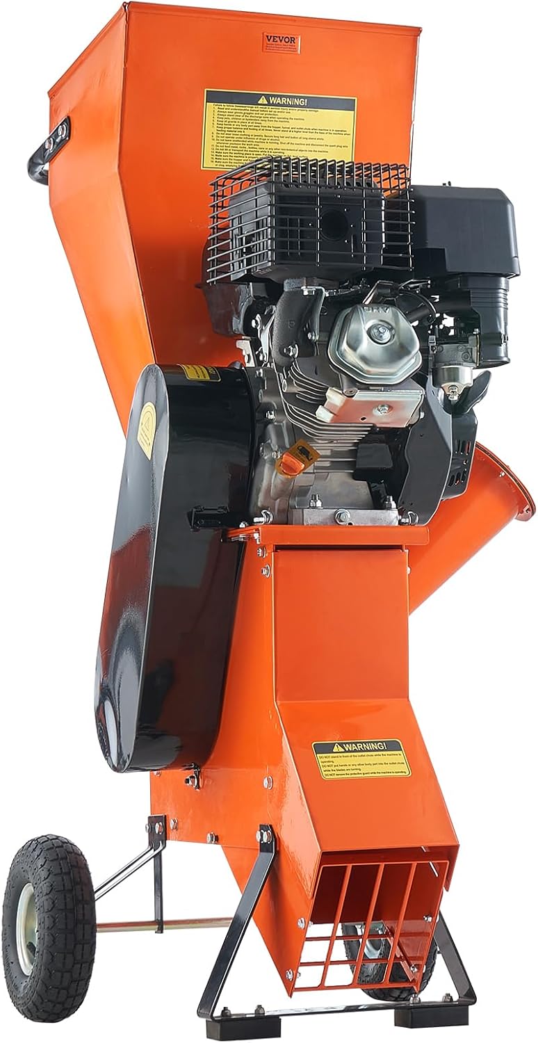 🌿 Electric Wood Chipper Shredder – Powerful Garden Branch & Leaf Mulcher ⚡🪵
