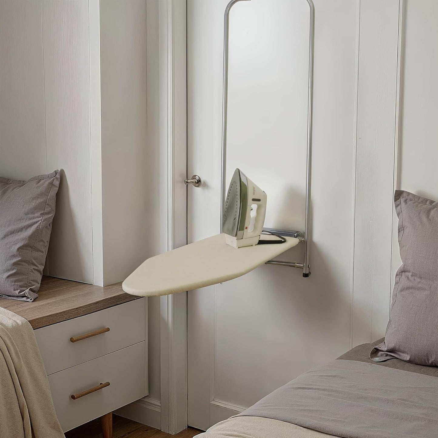 🪵 Natural Wood Folding Ironing Board – Space-Saving & Eco-Friendly Home Helper 🌿👕